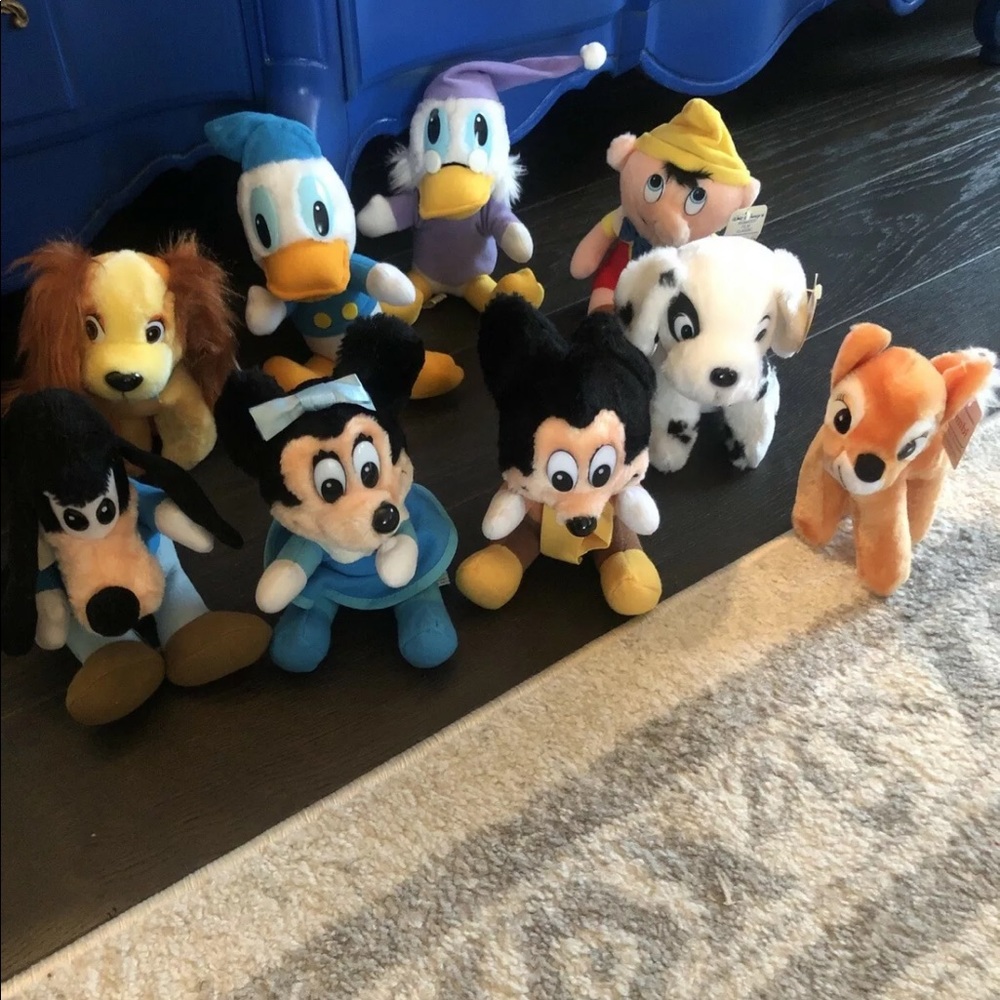 Vintage Walt Disney- stuffed toys.Great condition